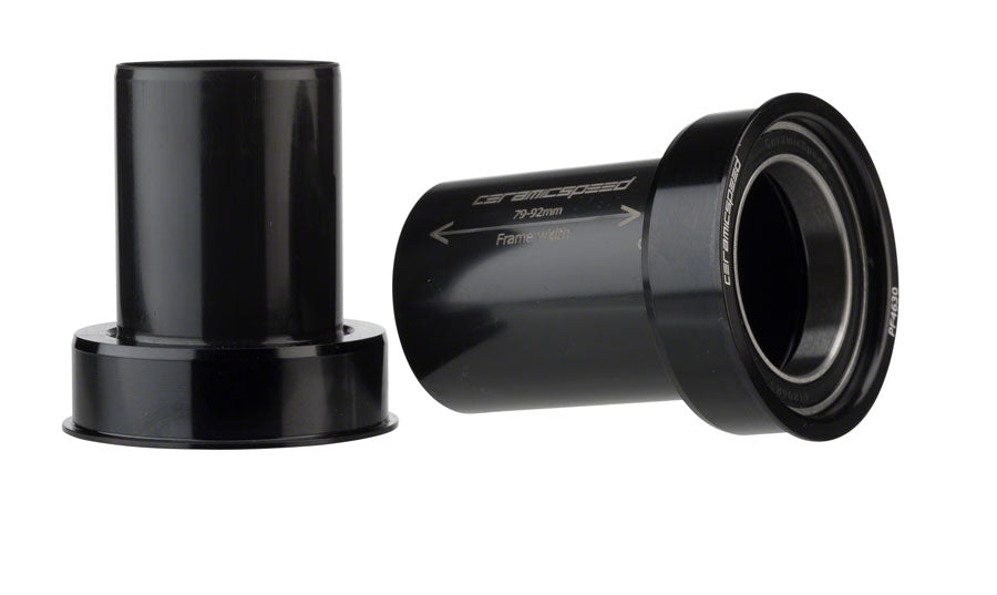 Pedalier CeramicSpeed ​​PF4630 - Eje PF30/BBright/386EVO de 30 mm, color negro
