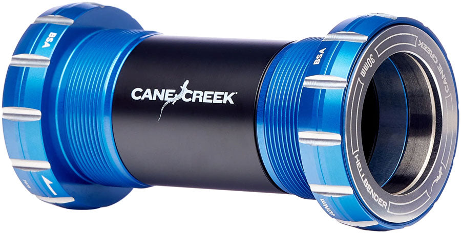 Caja de pedalier Cane Creek Hellbender 70 30.º aniversario (inglés) para ejes de 30 mm, azul