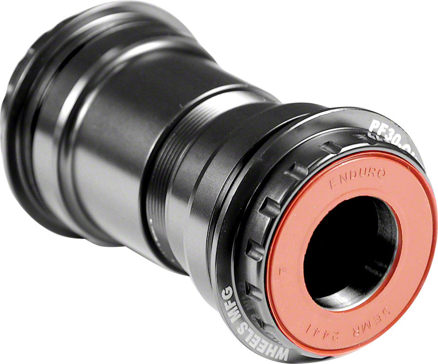 Ruedas de fabricación PressFit 30 para pedalier Shimano Thread-Together con rodamientos híbridos cerámicos ZERO BLK