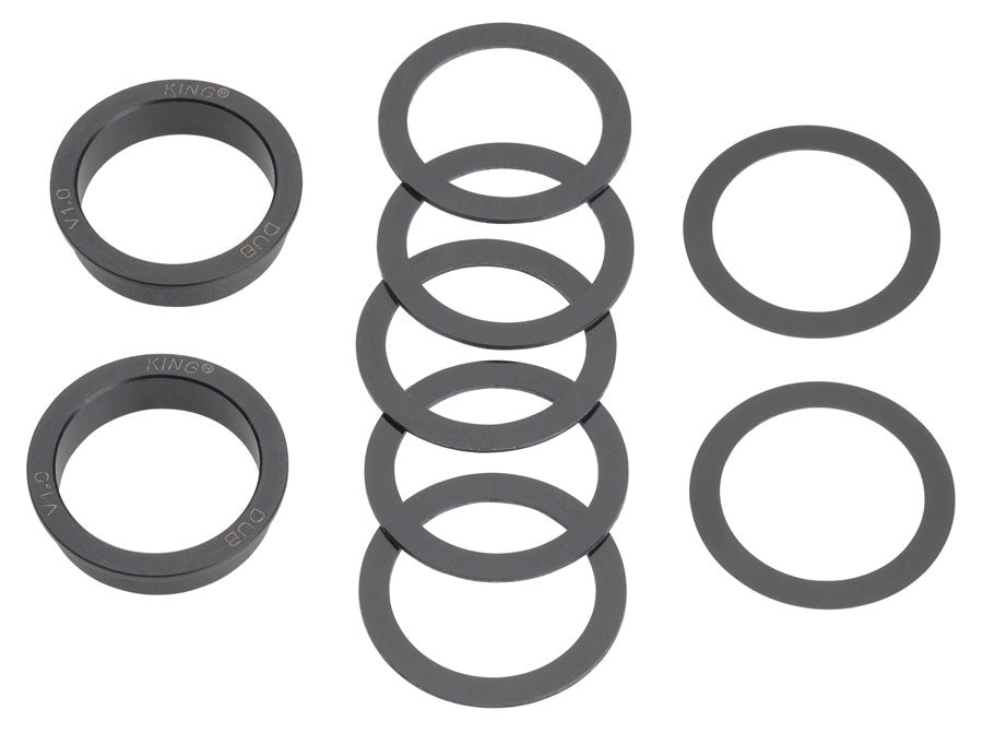 Kit de montaje de pedalier Chris King ThreadFit T47 30x 1 - T47 para DUB BLK