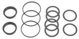 Kit de montaje de pedalier Chris King ThreadFit T47 30x para ejes de 30 mm (5 unidades) - T47 (rojo)