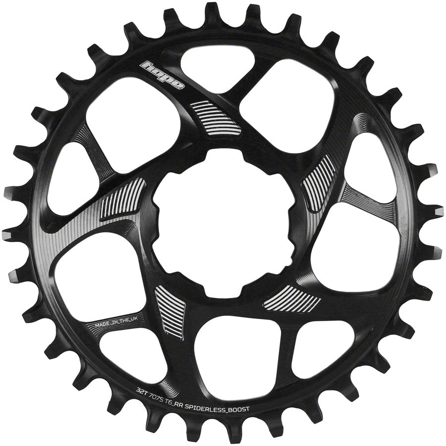 Hope Spiderless Retainer Chainrings - Direct Mount, R22