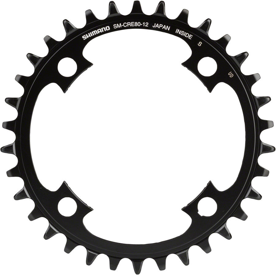 Plato para bicicleta eléctrica Shimano SM-CRE80-12 - 34 dientes SM-CRE80-12-B