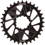 Wheels Manufacturing Direct Mount Chainring - 34t SRAM 3-Bolt Direct Mount 3mm Offset T-Type Chain Compatible BLK