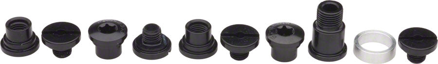 Campagnolo Power-Torque Chainring Bolt Kit Black