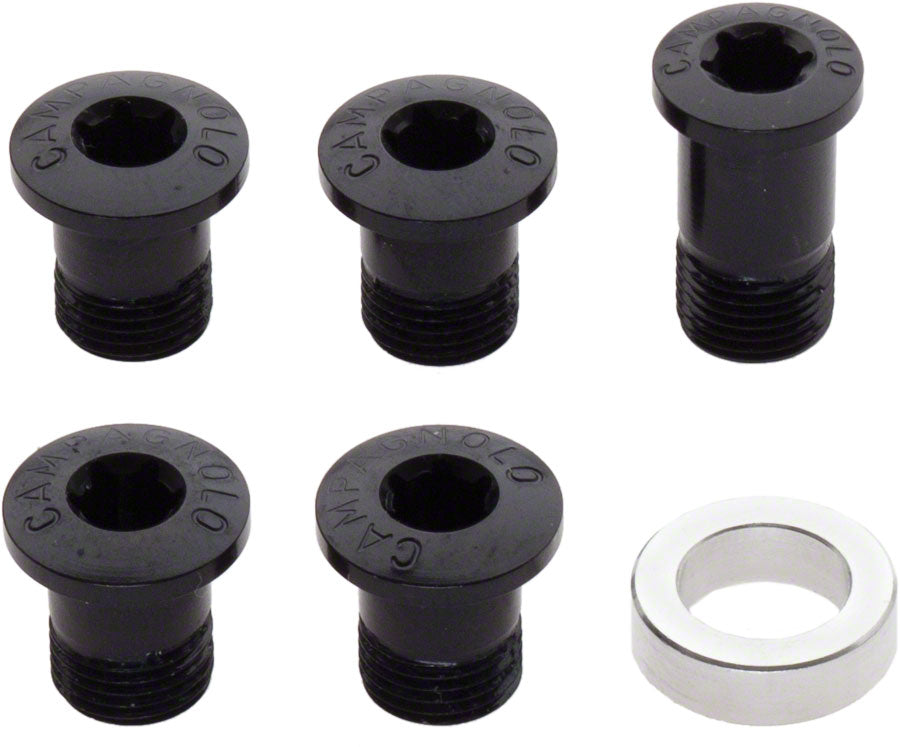 Tornillos para plato Campagnolo Ultra-Torque/Over-Torque (2011-2014), color negro