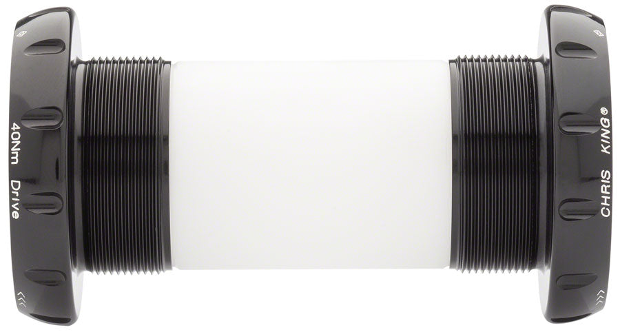 Kit de montaje de pedalier Chris King ThreadFit 30 (3 unidades, inglés, para husillos de 30 mm, negro)