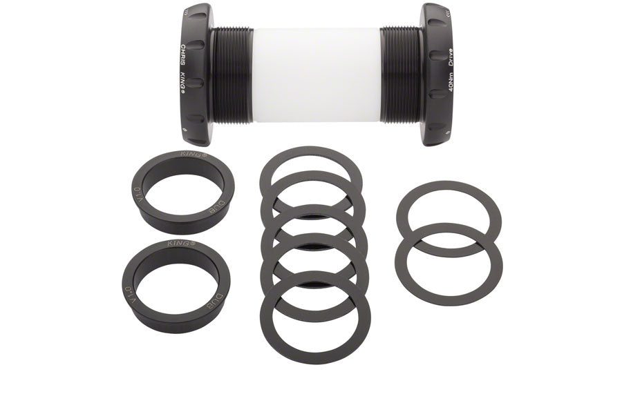 Kit de ajuste de pedalier Chris King ThreadFit 30 (1 unidad, inglés) para DUB Mountain Matte Jet