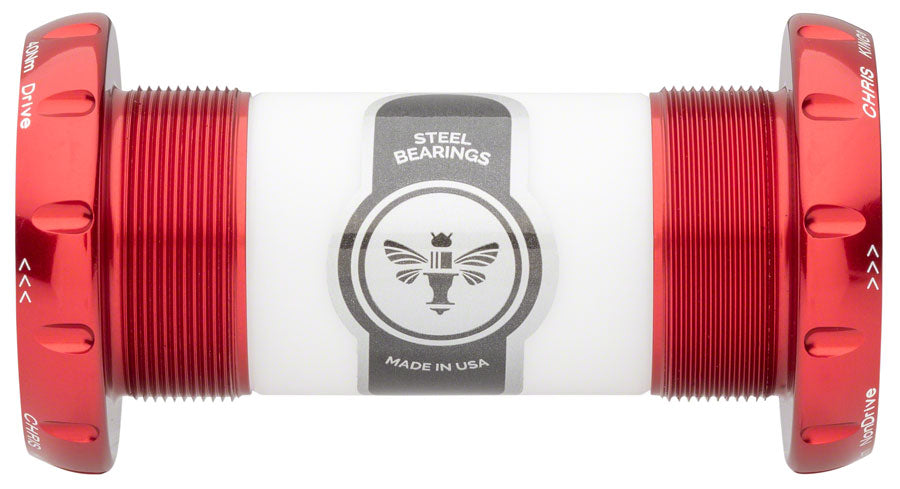 Kit de montaje de pedalier Chris King ThreadFit 30 (2 unidades) - Inglés para DUB Road Red