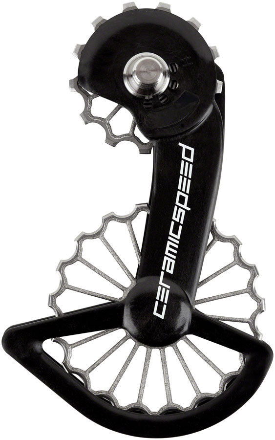 Sistema de poleas CeramicSpeed ​​OSPW Shimano Dura-Ace 9250/Ultegra 8150 - Pistas revestidas, polea de titanio impresa en 3D, jaula de carbono