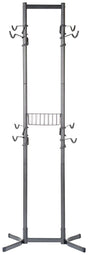 Delta 4-Bike Free Standing Rack With Basket