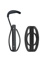 Delta Single Bike Wall Mount Rack with Tire Tray: Holds One Bike Black