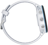 Reloj inteligente con GPS Garmin Forerunner 255 Music de 45,6 mm, color blanco