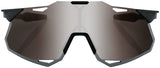 Gafas de sol 100% Hypercraft XS - Lentes ahumados negro mate
