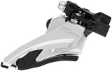 Shimano CUES FD-U4000-D Front Derailleur - 9/10-Speed Double 36/40t Max BLK/Silver