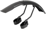 Guardabarros delantero Topeak Tetrafender G1 (compatible con neumáticos de grava de hasta 650/700 x 50) (negro)
