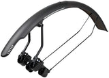 Guardabarros trasero Topeak Tetrafender R2 (compatible con neumáticos de carretera de hasta 650/700 x 32), color negro