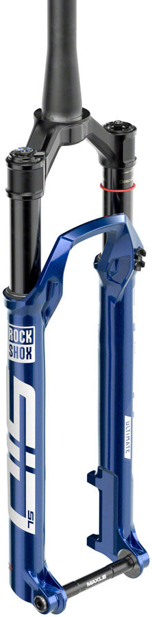 RockShox SID SL Ultimate Race Day 2 Suspension Fork - 29" 110 mm 15 x 110 mm 44 mm Offset Blue Crush 2P Remote D1