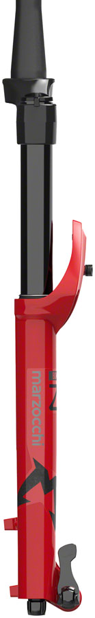 Horquilla de suspensión Marzocchi Bomber Z1 Coil - 29" 160 mm 15QR x 110 44 mm de desplazamiento RAIL Sweep-Adjust, color rojo brillante