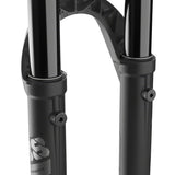 Horquilla de suspensión FOX 38 Performance - 27,5" 170 mm 15QR x 110 mm 44 mm de desplazamiento, agarre negro mate, 3 posiciones