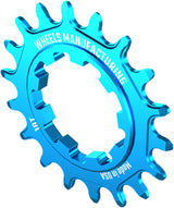 Ruedas de fabricación SOLO-SPEED Cog - 18t Compatible con kits SOLO-SPLINE SOLO-XD Verde azulado