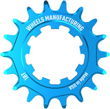 Ruedas de fabricación SOLO-SPEED Cog - 18t Compatible con kits SOLO-SPLINE SOLO-XD Verde azulado