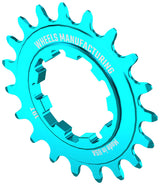 Ruedas de fabricación SOLO-SPEED Cog - 19t Compatible con kits SOLO-SPLINE SOLO-XD Verde azulado