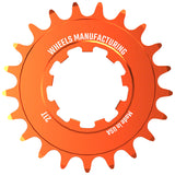Ruedas de fabricación SOLO-SPEED Cog - 21t Compatible con kits SOLO-SPLINE SOLO-XD Naranja
