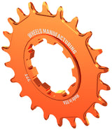 Wheels Manufacturing SOLO-SPEED Cog - 22t Fits SOLO-SPLINE SOLO-XD kits Orange