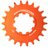 Wheels Manufacturing SOLO-SPEED Cog - 22t Fits SOLO-SPLINE SOLO-XD kits Orange