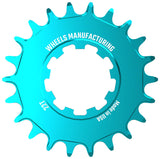 Ruedas de fabricación SOLO-SPEED Cog - 22t Compatible con kits SOLO-SPLINE SOLO-XD Verde azulado