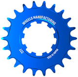 Wheels Manufacturing SOLO-SPEED Cog - 22t Fits SOLO-SPLINE SOLO-XD kits Blue