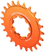 Ruedas de fabricación SOLO-SPEED Cog - 23t Compatible con kits SOLO-SPLINE SOLO-XD Naranja
