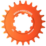 Ruedas de fabricación SOLO-SPEED Cog - 23t Compatible con kits SOLO-SPLINE SOLO-XD Naranja