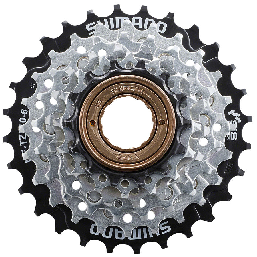 Rueda libre multivelocidad Shimano MF-TZ510-6-CP - 6 velocidades, 14-28 dientes