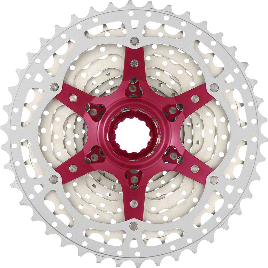 Cassette SunRace MX8 - 11 velocidades 11-42 dientes plateado