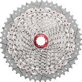 Cassette SunRace MX8 - 11 velocidades 11-50 dientes plateado