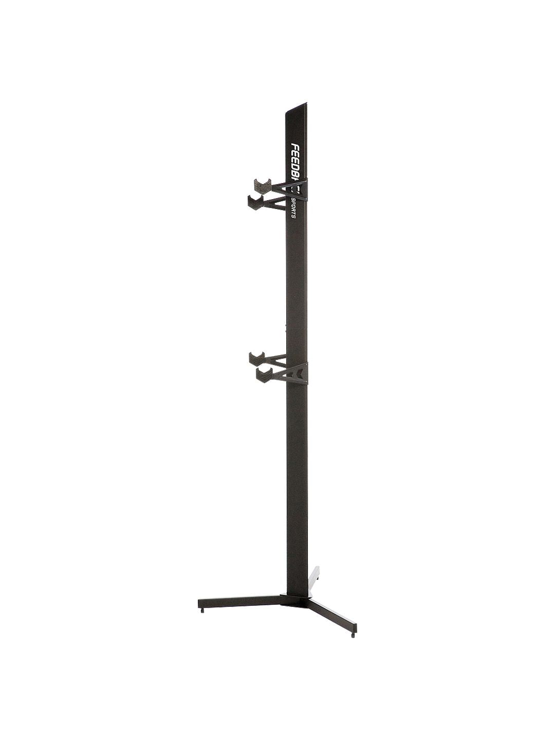 Soporte de exhibición Feedback Sports Velo Cache - Para 2 bicicletas, independiente, negro