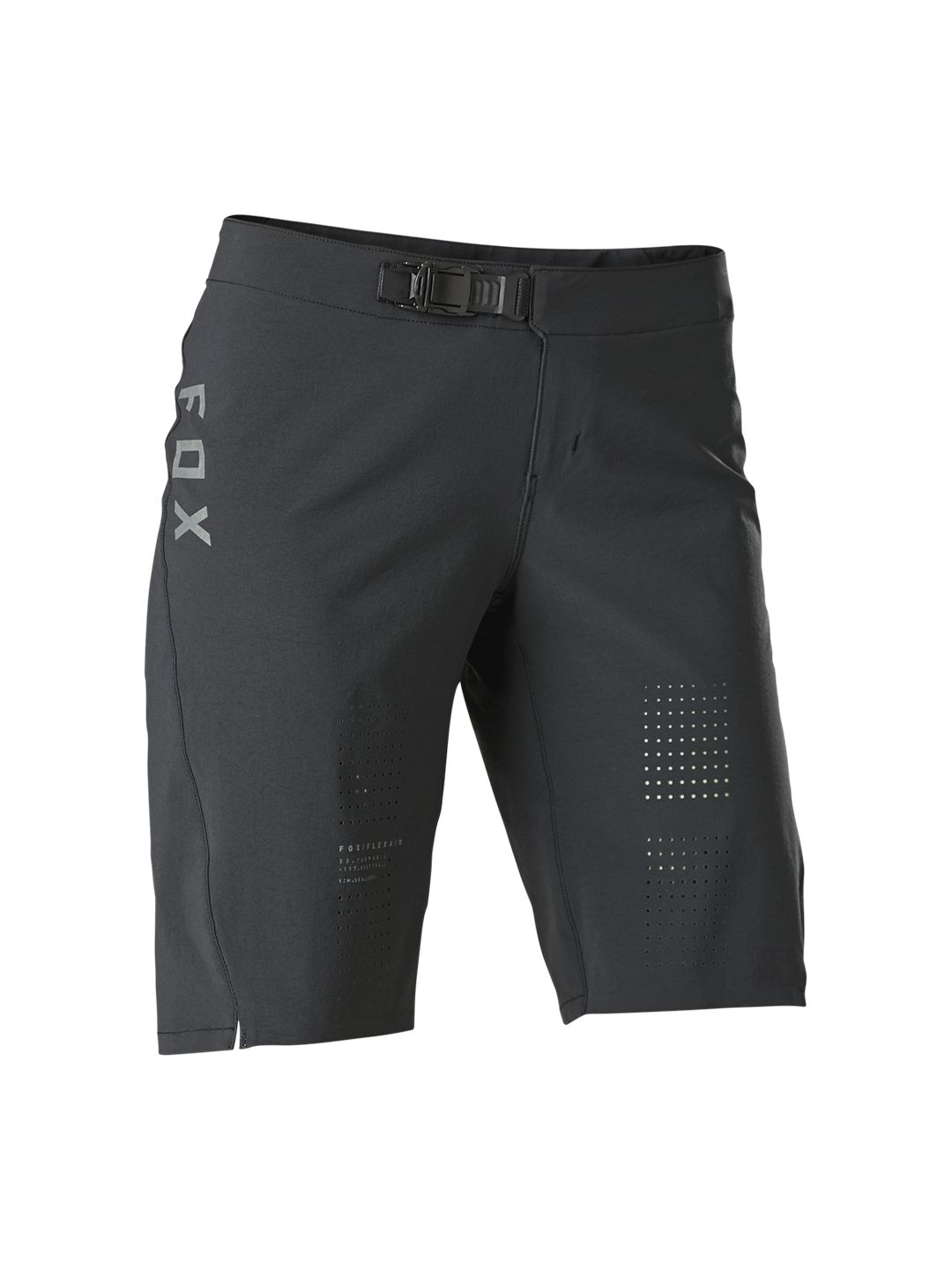 Pantalones cortos Fox Racing Flexair para mujer, talla mediana, color negro