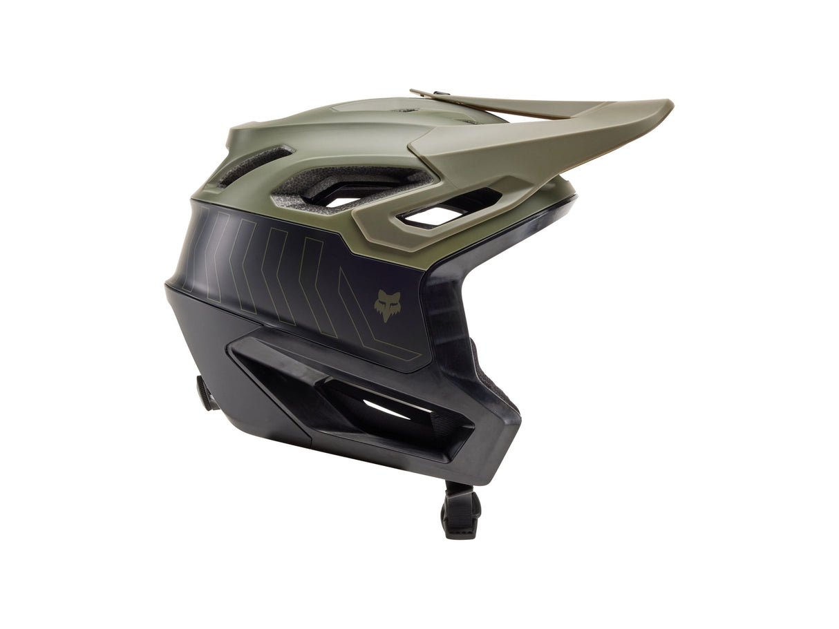 Casco Fox Racing 24 Dropframe Pro Pequeño Verde CPSC