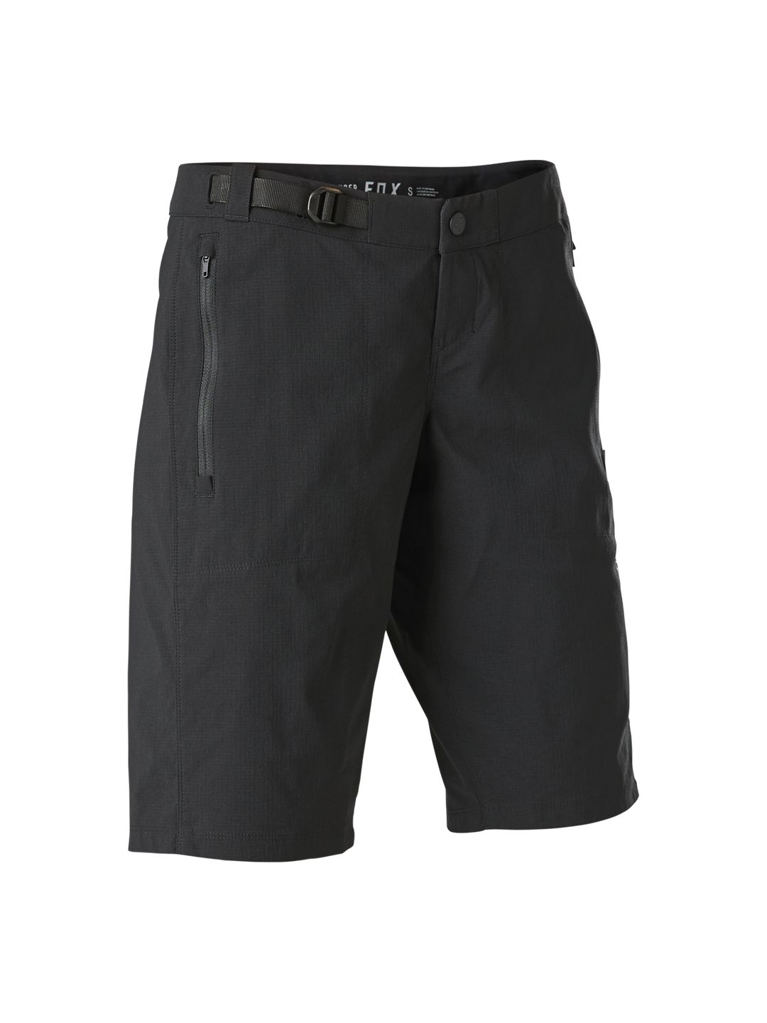 Pantalón corto Fox Racing Ranger para mujer, talla pequeña, color negro