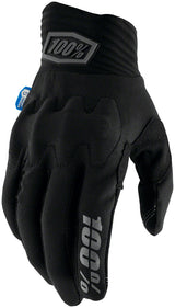 Guantes 100% Cognito Smart Shock - Negros, Dedos completos