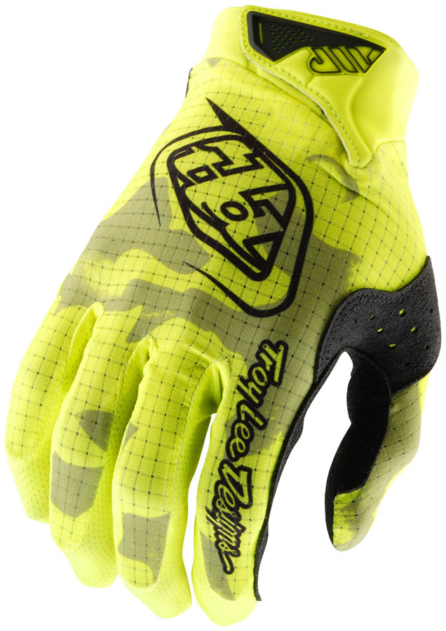 Troy Lee Designs Air Glove – Blotted Flo Yellow X-Large