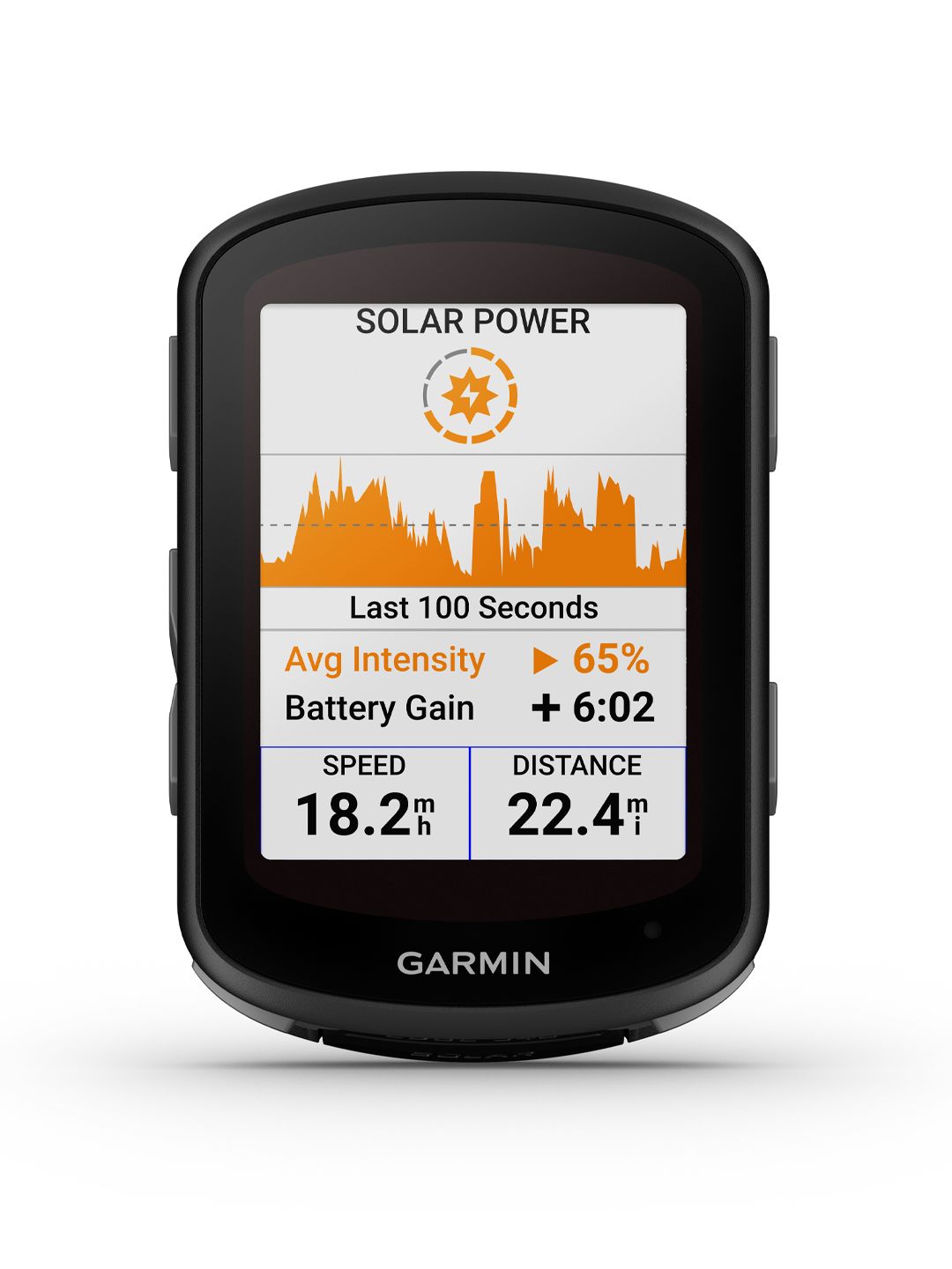 Ciclocomputador solar Garmin Edge 840 - GPS inalámbrico negro