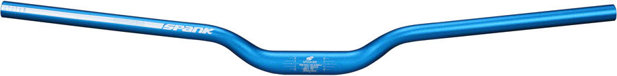 Manillar Spank Spoon 800 - Abrazadera de 31,8 mm, 800 mm, elevación de 40 mm, azul