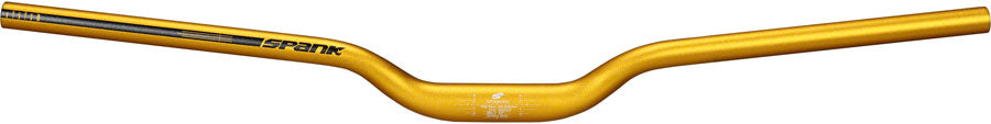 Manillar Spank Spoon 800 - Abrazadera de 31,8 mm, 800 mm, elevación de 40 mm, dorado