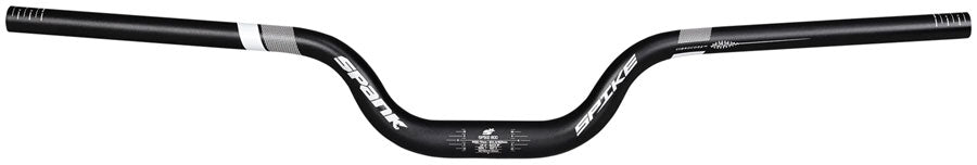 Manillar Spank Spike 800 Vibrocore - Abrazadera de 31,8 mm (800 mm - 30 mm), negro/gris