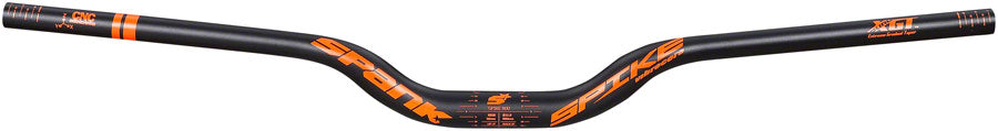 Manillar Spank Spike 800 Vibrocore - Abrazadera de 31,8 mm (800 mm - 30 mm), negro/gris