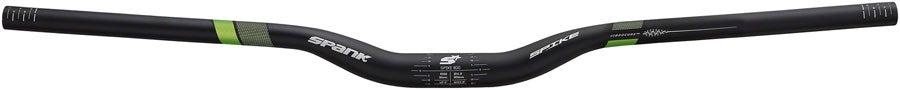 Manillar Spank Spike 800 Vibrocore - Abrazadera de 31,8 mm (800 mm - 30 mm), negro/gris