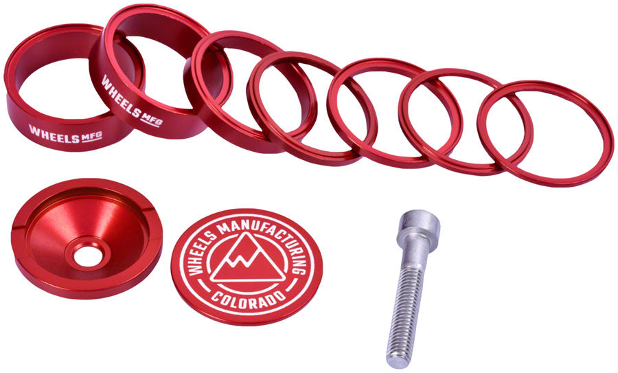 Wheels Manufacturing Pro StackRight Headset Spacer Kit